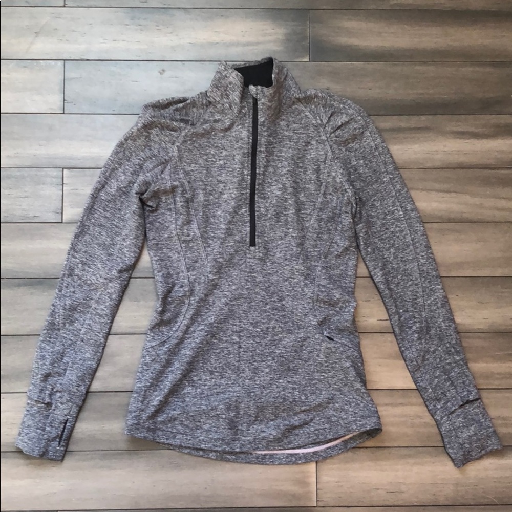 NWOT Lululemon Extra Mile Half zip Reflective